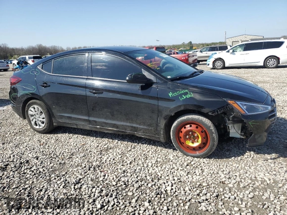2020 Hyundai Elantra SE with VIN KMHD74LF7LU939644, listed as a Copart auction lot 49001895 with 91,528 mi miles and Salvage Title. Bid and sale history available at carsss.com. Image 4.