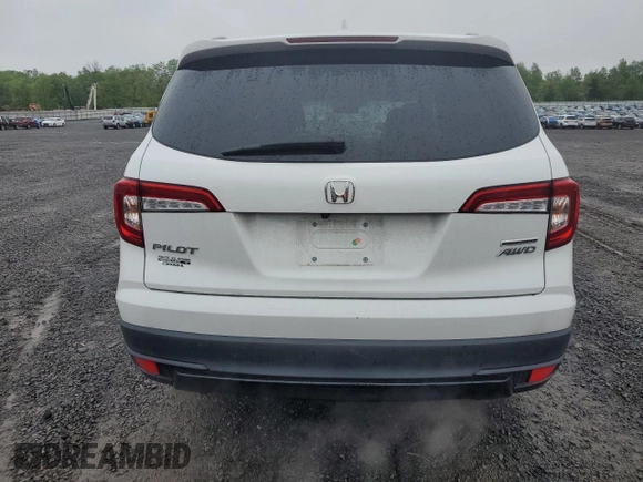 2021 Honda Pilot Special Edition with VIN 5FNYF6H26MB098145, listed as a Copart auction lot 55637105 with 17,707 mi miles and Salvage Title. Bid and sale history available at DreamBid. Image 6.
