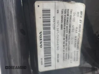 2000 Volvo S70 z VIN YV1LS61J3Y2668760, wystawiony jako Copart lot #86589334 z przebiegiem 147 183 mil mil oraz Czysty tytuł • Clean title. Historia ofert i sprzedaży dostępna na DreamBid. Obrazek 12.
