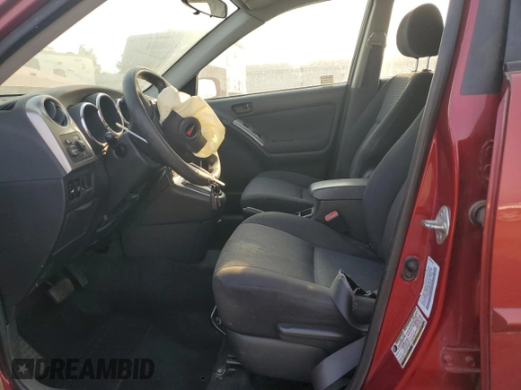 2005 Pontiac Vibe with VIN 5Y2SL63865Z421731, listed as a Copart auction lot 70724474 with 208,122 mi miles and Salvage Title. Bid and sale history available at carsss.com. Image 7.
