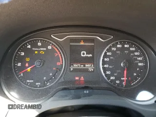 2020 Audi A3 Sedan S line Premium with VIN WAUBEGFF3LA102337, listed as a Copart auction lot 56557414 with 36,473 mi miles and Salvage Title. Bid and sale history available at carsss.com. Image 9.