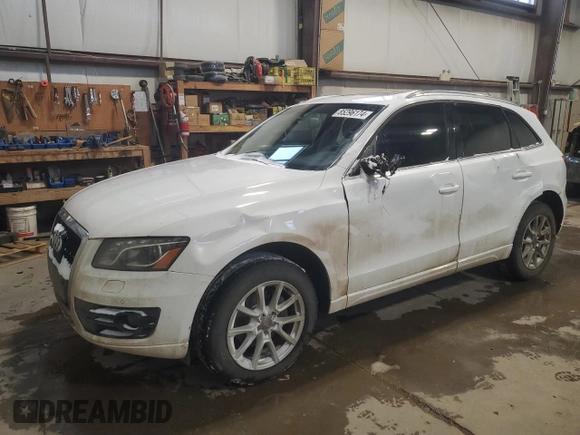 2012 Audi Q5 Premium z VIN WA1LKCFP5CA036532, wystawiony jako Copart lot #85296174 z przebiegiem 245 253 mil mil oraz Szkoda całkowita • Salvage title. Historia ofert i sprzedaży dostępna na DreamBid. Obrazek 1.