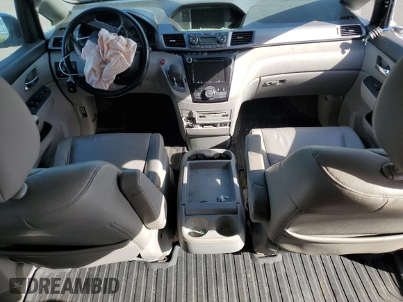 2014 Honda Odyssey EX-L with VIN 5FNRL5H64EB114757, listed as a Copart auction lot 48129915 with 136,822 mi miles and Salvage Title. Bid and sale history available at DreamBid. Image 8.