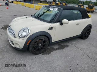 2012 MINI Convertible with VIN WMWZN3C57CT134585, listed as a Copart auction lot 55468995 with 145,645 mi miles and Clean title. Bid and sale history available at DreamBid. Image 1.