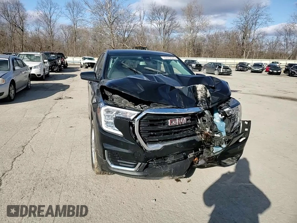 2023 GMC Terrain SLE with VIN 3GKALMEG6PL226487, listed as a Copart auction lot 43972505 with 37,970 mi miles and Salvage Title. Bid and sale history available at carsss.com. Image 12.