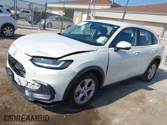 2024 Honda HR-V LX with VIN 3CZRZ2H33RM760273, listed as a IAAI auction lot 42275649 with 22,478 mi miles and . Bid and sale history available at DreamBid. Image 17.