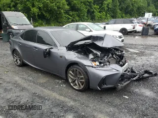 2019 Lexus IS 300 with VIN JTHC81D25K5036603, listed as a Copart auction lot 59990305 with 112,290 mi miles and Salvage title. Bid and sale history available at DreamBid. Image 4.
