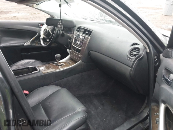 2009 Lexus IS 250 with VIN JTHBK262X95095690, listed as a IAAI auction lot 41512839 with Not Provided miles. Bid and sale history available at carsss.com. Image 5.