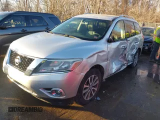 2013 Nissan Pathfinder SV with VIN 5N1AR2MM0DC638476, listed as a IAAI auction lot 41413391 with 120,743 mi miles. Bid and sale history available at carsss.com. Image 18.