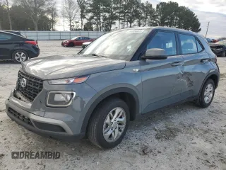 2022 Hyundai Venue SE with VIN KMHRB8A36NU163448, listed as a Copart auction lot 44604365 with 98,448 mi miles and Salvage Title. Bid and sale history available at DreamBid. Image 1.