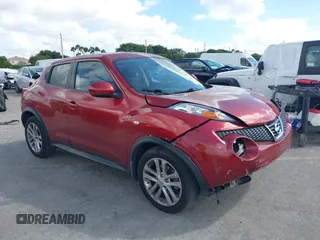 2013 Nissan Juke S with VIN JN8AF5MR0DT216514, listed as a IAAI auction lot 41568951 with 84,721 mi miles. Bid and sale history available at carsss.com. Image 1.