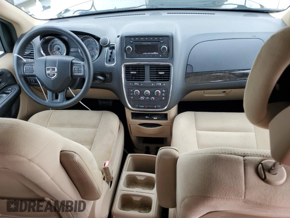 2015 Dodge Grand Caravan SE with VIN 2C4RDGBGXFR613918, listed as a Copart auction lot 55146355 with Not Provided miles and Salvage Title. Bid and sale history available at DreamBid. Image 8.
