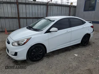 2012 Hyundai Accent GLS z VIN KMHCT4AE4CU217517, wystawiony jako Copart lot #56701165 z przebiegiem 174 463 mil mil oraz Szkody całkowita. Historia ofert i sprzedaży dostępna na DreamBid. Obrazek 1.