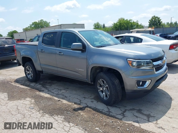 2018 Chevrolet Colorado 4WD Z71 with VIN 1GCGTDENXJ1247717, listed as a IAAI auction lot 42557264 with 91,463 mi miles and . Bid and sale history available at DreamBid. Image 1.