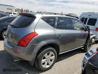 2006 Nissan Murano SL with VIN JN8AZ08T86W407762, listed as a Copart auction lot 89020255 with 196,911 mi miles and Salvage Title. Bid and sale history available at carsss.com. Image 3.