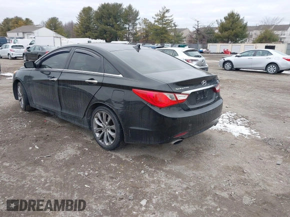 2011 Hyundai Sonata SE with VIN 5NPEC4AB8BH184498, listed as a IAAI auction lot 41299500 with 176,287 mi miles and . Bid and sale history available at carsss.com. Image 3.