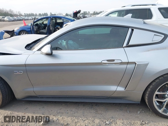 2022 Ford Mustang GT with VIN 1FA6P8CFXN5130369, listed as a IAAI auction lot 41784371 with 9,307 mi miles and . Bid and sale history available at DreamBid. Image 15.