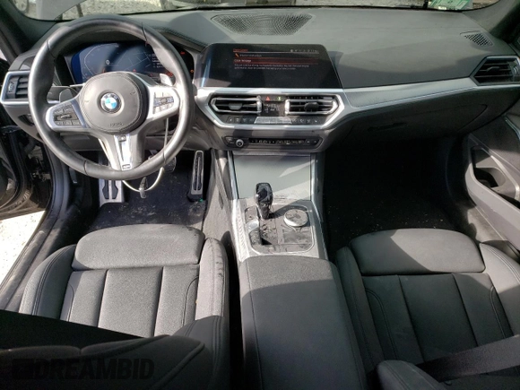 2020 BMW 3 Series 330i xDrive with VIN 3MW5R7J03L8B43762, listed as a Copart auction lot 65129272 with 12,900 mi miles. Bid and sale history available at carsss.com. Image 8.