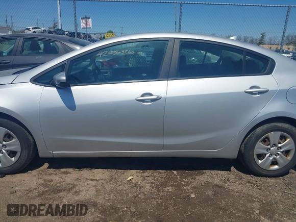2017 Kia Forte LX with VIN 3KPFK4A74HE025025, listed as a IAAI auction lot 42056326 with 124,293 mi miles and . Bid and sale history available at carsss.com. Image 15.