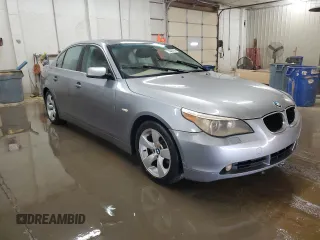 2005 BMW 5 Series 530i with VIN WBANA73565CR58629, listed as a Copart auction lot 75048804 with Not Provided miles and Non Repairable. Bid and sale history available at DreamBid. Image 4.