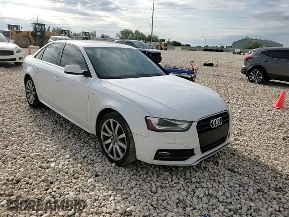 2014 Audi A4 Premium with VIN WAUAFAFLXEN014201, listed as a Copart auction lot 55727995 with 110,350 mi miles and Salvage title. Bid and sale history available at DreamBid. Image 13.