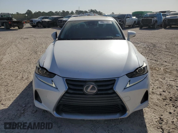 2017 Lexus IS 200t with VIN JTHBA1D23H5044112, listed as a Copart auction lot 49811355 with 116,226 mi miles and Salvage Title. Bid and sale history available at DreamBid. Image 5.