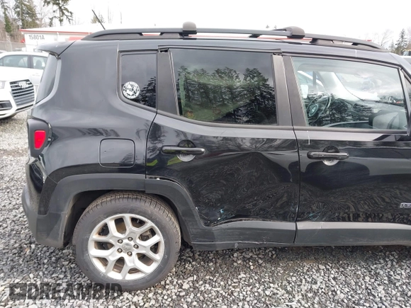 2016 Jeep Renegade Latitude with VIN ZACCJABT9GPD08554, listed as a IAAI auction lot 41612937 with 110,476 mi miles and . Bid and sale history available at DreamBid. Image 6.