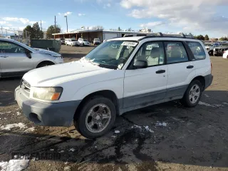 2003 Subaru Forester X with VIN JF1SG63643H732084, listed as a Copart auction lot 87130494 with 155,417 mi miles and Non Repairable. Bid and sale history available at carsss.com. Image 1.