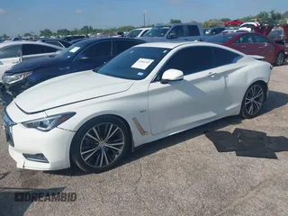 2018 Infiniti Q60 Sport with VIN JN1EV7EKXJM343325, listed as a IAAI auction lot 42364745 with 55,542 mi miles and . Bid and sale history available at DreamBid. Image 17.