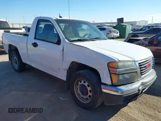 2009 GMC Canyon Work Truck with VIN 1GTCS149798123346, listed as a IAAI auction lot 41311696 with 110,494 mi miles. Bid and sale history available at carsss.com. Image 1.