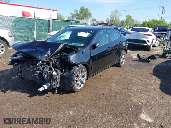 2014 Dodge Dart SXT with VIN 1C3CDFBB5ED909827, listed as a IAAI auction lot 42133689 with 100,214 mi miles and . Bid and sale history available at carsss.com. Image 18.