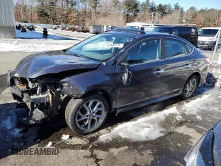 2014 Nissan Sentra SR z VIN 3N1AB7AP0EL627734, wystawiony jako Copart lot #45888725 z przebiegiem 205 083 mil mil oraz Szkoda całkowita • Salvage title. Historia ofert i sprzedaży dostępna na DreamBid. Obrazek 1.