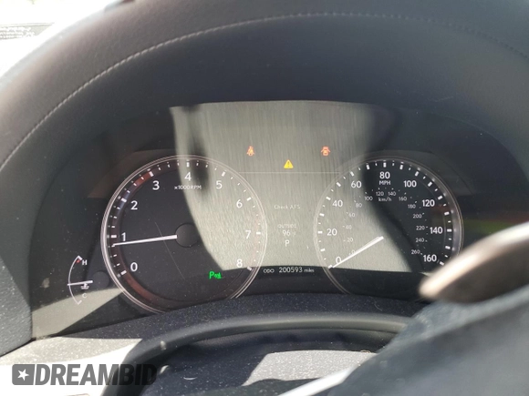 2013 Lexus GS 350 with VIN JTHCE1BL2D5016106, listed as a Copart auction lot 60410215 with 200,593 mi miles and Non repairable. Bid and sale history available at DreamBid. Image 9.