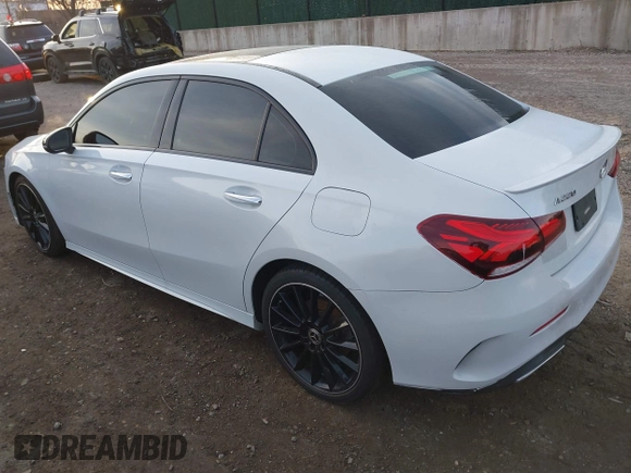 2021 Mercedes-Benz A 220 with VIN W1K3G4EB1MJ257006, listed as a IAAI auction lot 41772402 with 105,128 mi miles and . Bid and sale history available at DreamBid. Image 3.
