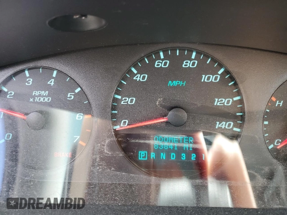 2011 Chevrolet Impala LS Fleet with VIN 2G1WF5EK2B1272419, listed as a Copart auction lot 53912305 with 83,841 mi miles and Salvage Title. Bid and sale history available at DreamBid. Image 9.
