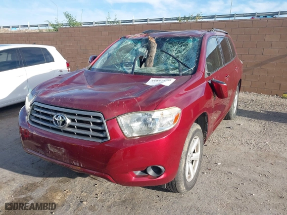 2008 Toyota Highlander with VIN JTEES41A482055206, listed as a IAAI auction lot 41847570 with 231,443 mi miles. Bid and sale history available at carsss.com. Image 2.