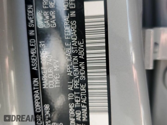 2024 Volvo XC60 Plus Dark Theme с VIN YV4L12RL3R1710498, выставлен на аукционе Copart как лот 58529895 с пробегом 18 939 миль миль и Списание • Salvage title. История ставок и продаж доступна на DreamBid. Изображение 13.