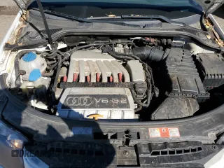2008 Audi A3 S line with VIN WAUKD78P88A148598, listed as a Copart auction lot 76773884 with 106,152 mi miles and Salvage title. Bid and sale history available at DreamBid. Image 12.