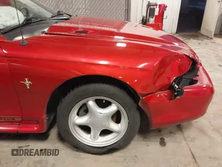 1998 Ford Mustang with VIN 1FAFP444XWF226648, listed as a IAAI auction lot 42019340 with 88,406 mi miles. Bid and sale history available at carsss.com. Image 17.
