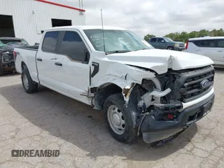 2023 Ford F-150 XL with VIN 1FTFW1ED1PFC43060, listed as a IAAI auction lot 42122030 with 20,379 mi miles and . Bid and sale history available at DreamBid. Image 1.