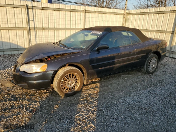 2004 Chrysler Sebring LXi with VIN 1C3EL55R84N244638, listed as a Copart auction lot 48477315 with 141,394 mi miles and Salvage Title. Bid and sale history available at carsss.com. Image 1.