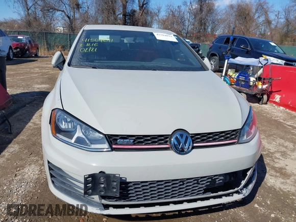 2017 Volkswagen Golf GTI S with VIN 3VW5T7AU4HM057802, listed as a IAAI auction lot 41504011 with 88,203 mi miles. Bid and sale history available at carsss.com. Image 13.