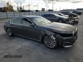 2022 BMW 7 Series 740i z VIN WBA7T2C02NCG97528, wystawiony jako Copart lot #80687204 z przebiegiem 28 387 mil mil oraz Szkoda całkowita • Salvage title. Historia ofert i sprzedaży dostępna na DreamBid. Obrazek 4.