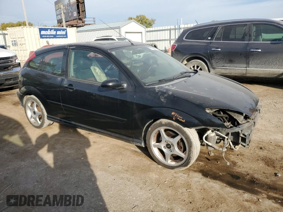 2003 Ford Focus SVT with VIN 3FAHP39593R155946, listed as a Copart auction lot 77135724 with 116,205 mi miles and Salvage Title. Bid and sale history available at DreamBid. Image 4.