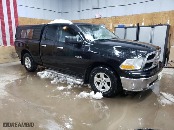 2010 Dodge Ram 1500 SLT with VIN 1D7RB1GP9AS160044, listed as a Copart auction lot 49856695 with 158,501 mi miles and Clean Title. Bid and sale history available at carsss.com. Image 4.