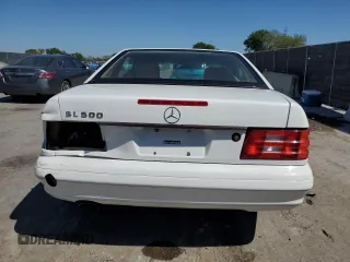 1999 Mercedes-Benz SL-Class with VIN WDBFA68F2XF179425, listed as a Copart auction lot 48939955 with 117,379 mi miles and Salvage Title. Bid and sale history available at carsss.com. Image 6.