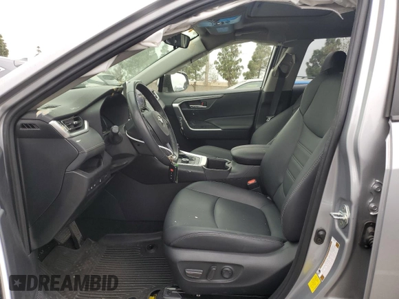 2023 Toyota RAV4 Hybrid XLE Premium with VIN JTMB6RFV4PD115993, listed as a Copart auction lot 53517605 with 19,568 mi miles and Salvage Title. Bid and sale history available at carsss.com. Image 7.