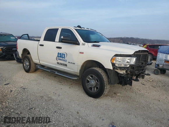 2022 Ram 2500 Tradesman with VIN 3C6UR5CJ6NG250877, listed as a Copart auction lot 85462204 with 74,124 mi miles and Salvage Title. Bid and sale history available at carsss.com. Image 4.