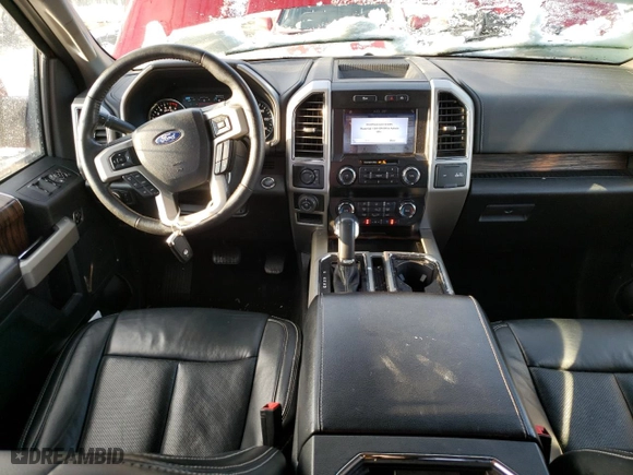 2019 Ford F-150 XL with VIN 1FTEW1E54KFB26652, listed as a Copart auction lot 86087534 with 126,582 mi miles and Salvage Title. Bid and sale history available at carsss.com. Image 8.