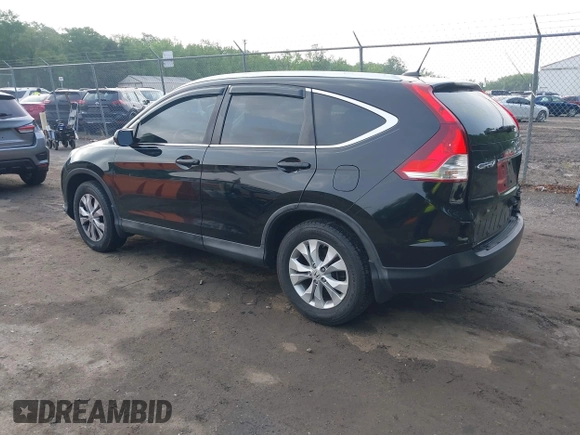 2013 Honda CR-V EX-L z VIN 2HKRM4H74DH635543, wystawiony jako IAAI lot #42266542 z przebiegiem 152 674 mil mil oraz . Historia ofert i sprzedaży dostępna na DreamBid. Obrazek 3.